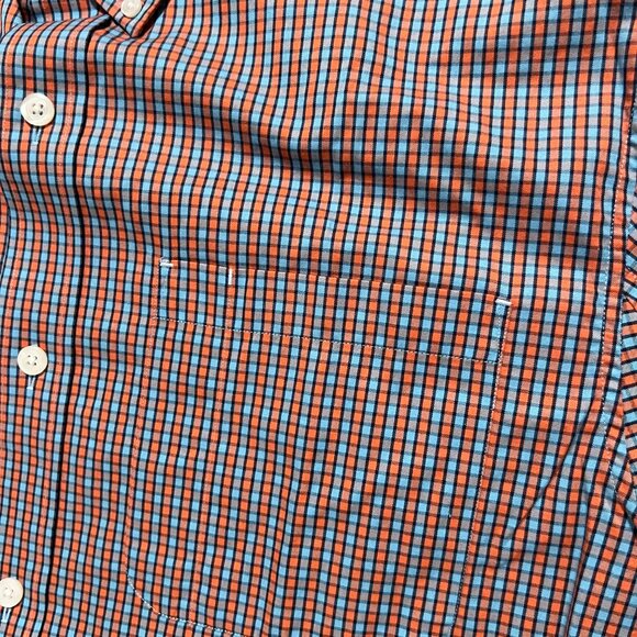 Duluth Trading Shirt Wrinkle Fighter Long Sleeve Button Down Men's size Large - Picture 5 of 7